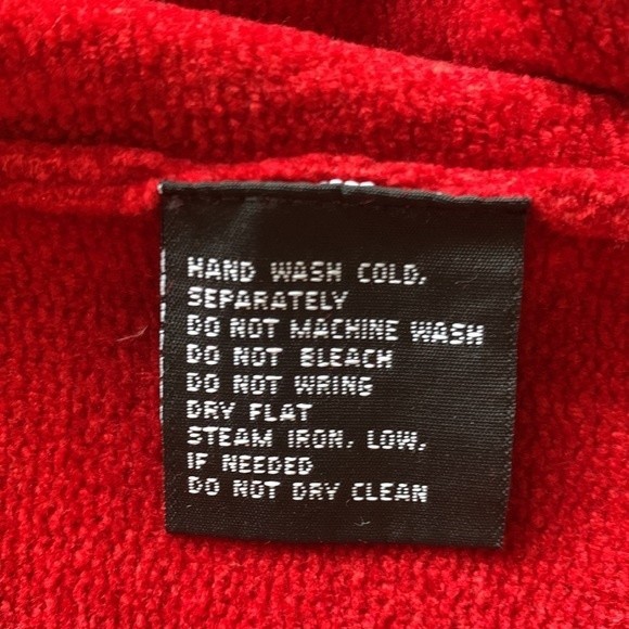 Erika Red Knit Sweater with Bow Detail. Long Sleeve. Elegant & Unique. Medium - Picture 6 of 9